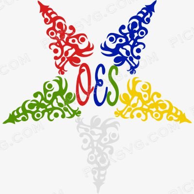 OES star OES Star Svg - Fraternity Sorority