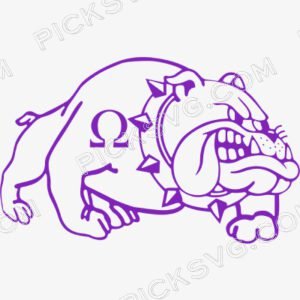 Omega Dog Que Svg - Fraternity Sorority