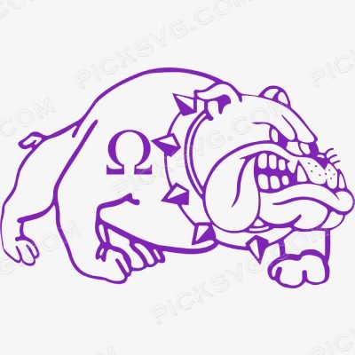 Omega Dog Que Omega Dog Que Svg - Fraternity Sorority