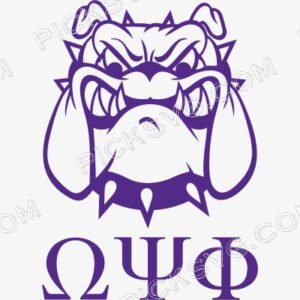 Omega Psi Phi Dog Svg - Fraternity Sorority