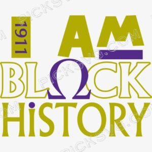 Omega Psi Phi I Am Black History Svg - Fraternity Sorority