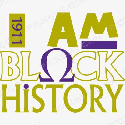Omega Psi Phi I Am Black History Omega Psi Phi I Am Black History Svg - Fraternity Sorority