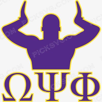 Omega Psi Phi Man Omega Psi Phi Man Svg - Fraternity Sorority