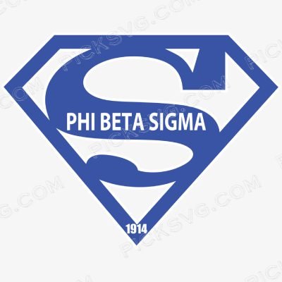 Phi Beta Sigma SuperMan Phi Beta Sigma Superman Svg - Fraternity Sorority