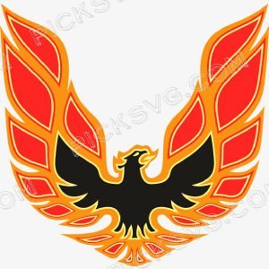 Pontiac Firebird Red Svg