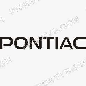 Pontiac Letter Svg