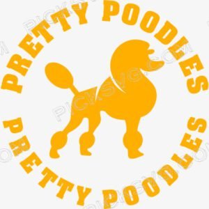Pretty Poodles Svg - Miscellaneous SVG