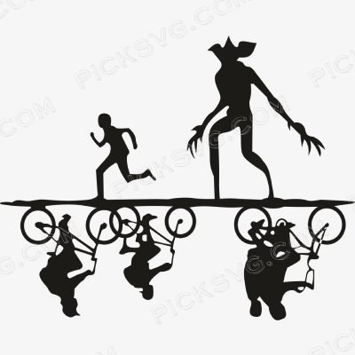 Real Life Stranger Things Upside Down Real Life Stranger Things Upside Down Svg - Miscellaneous SVG