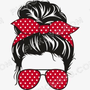 Red Polka Dots Mom Svg - Miscellaneous SVG