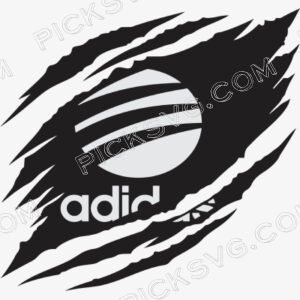 Ripped Adidas Svg
