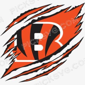 Ripped Cincinnati Bengals Logo Svg - Sports Logos