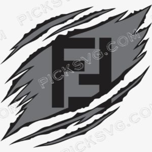 Ripped Fendi Svg - Fashion Brands SVG