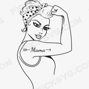 Strong Women Power Svg - Miscellaneous SVG
