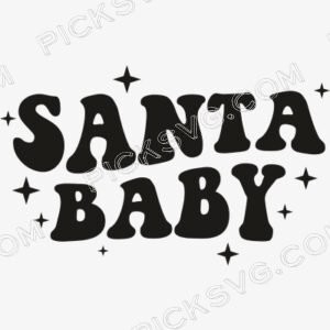 Santa Baby Svg