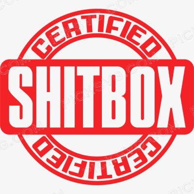 Shitbox Certified Circle Red Shitbox Certified Circle Red Svg - Motor logos SVG