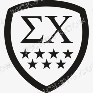 Sigma Chi at Texas University Svg - Fraternity Sorority