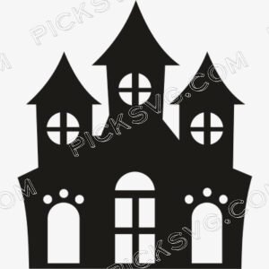 Spooky Castle Svg - Miscellaneous SVG