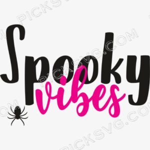 Spooky Vibes Halloween Svg - Miscellaneous SVG
