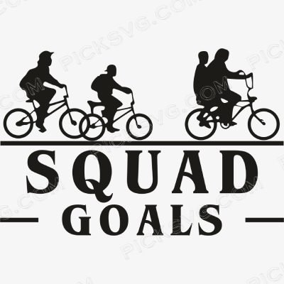 Squad Goals Svg - Miscellaneous SVG