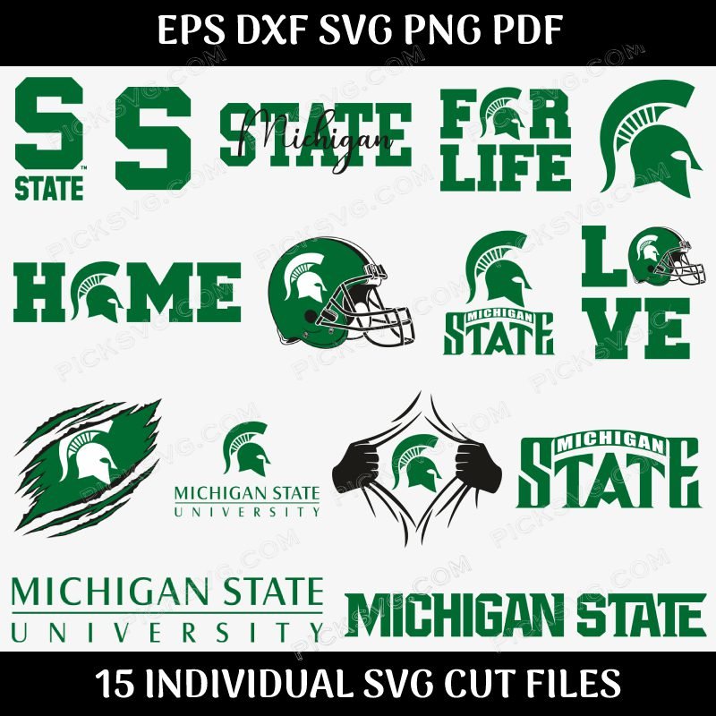 State Michigan Bundle Svg State Michigan Bundle Svg - Design Bundle SVG