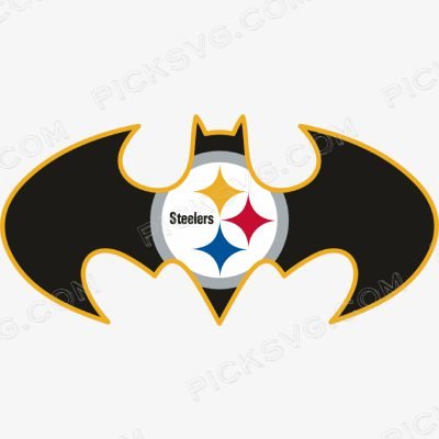 Steelers Batman Svg