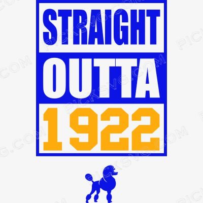 Straight Outta 1922 Straight Outta 1922 Svg - Fraternity Sorority