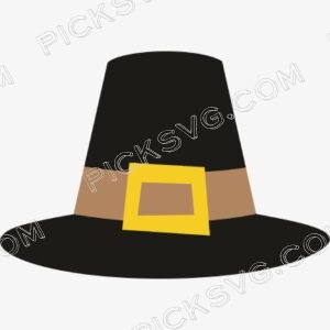 Thanksgiving Pilgrim Hat Svg - Miscellaneous SVG