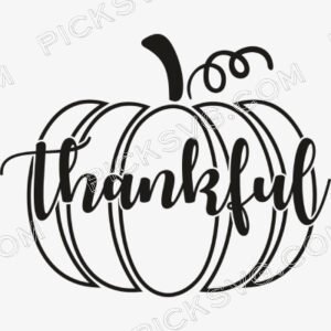 Thanksgiving Pumpkin Svg