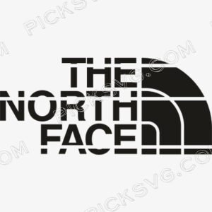 The North Face Cut Line Svg - Brands Logos SVG