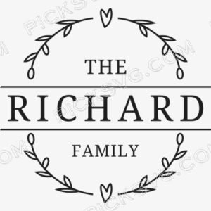 The Richard Family Svg - Miscellaneous SVG