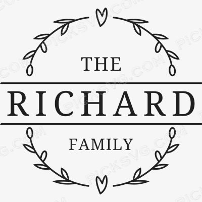 The Richard Family The Richard Family Svg - Miscellaneous SVG
