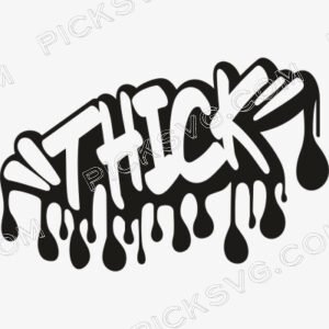 Thick Dripping Graffiti