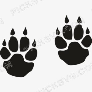 Tiger Paw Svg - Animal Svg