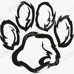 Tiger Paw Svg - Animal Svg