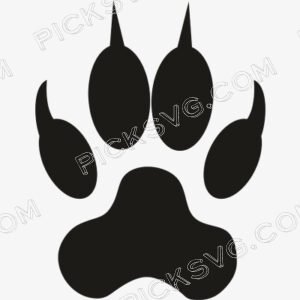 Tiger Paw Svg - Animal Svg
