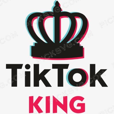Tiktok King Tiktok King Svg - Miscellaneous SVG