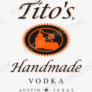 Titos Handmade Vodka Austin Texas Logo Svg - Brands Logos SVG