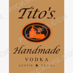 Titos Handmade Vodka Austin Texas Svg - Brands Logos SVG
