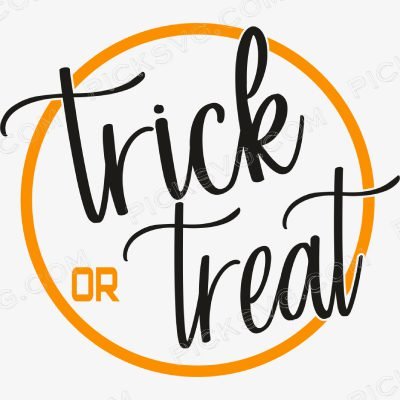 Trick or Treat Farmhouse Halloween Trick Or Treat Farmhouse Halloween Svg - Halloween Svg