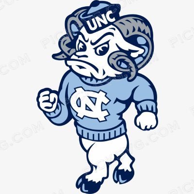 Unc Tar Heels 1 Unc Tar Heels Logo Svg - Sports Logos