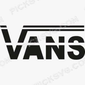 Vans Cut Line Svg - Brands Logos SVG