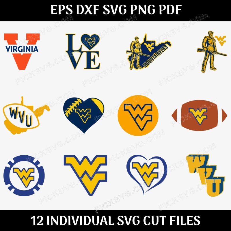 West Virginia Bundle Svg - Design Bundle SVG