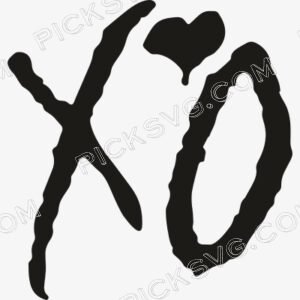 Xo Black Logo Svg - Miscellaneous SVG