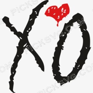 Xo Cut Svg - Miscellaneous SVG