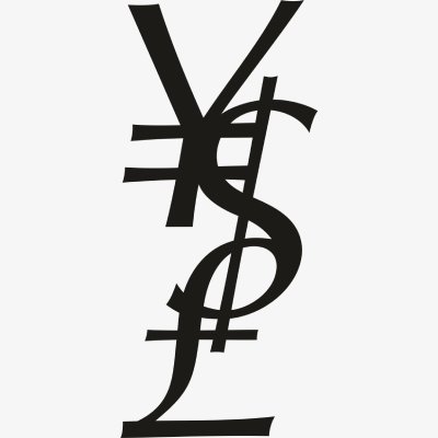 Ysl Letter Style Svg Ysl Letter Style Svg