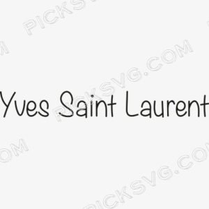 Yves Saint Laurent Logo Svg