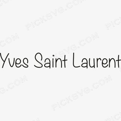 Yves Saint Laurent Logo Svg Yves Saint Laurent Ladies 1990 Svg - Yves Saint Laurent Logo Svg