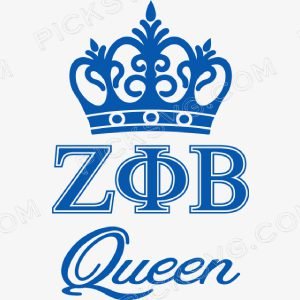 Zeta Phi Beta Queen svg Zeta Phi Beta Queen Svg - Zeta phi beta Svg