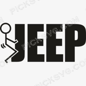 Fuck Jeep Decal Svg - Miscellaneous SVG