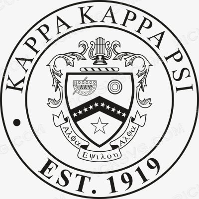 kappa kappa psi crest 3 Kappa Kappa Psi Crest Vector file - Fraternity Sorority
